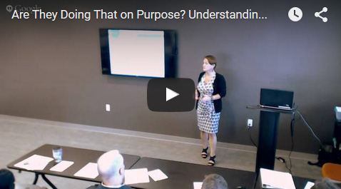 Understanding Behaviors - Video