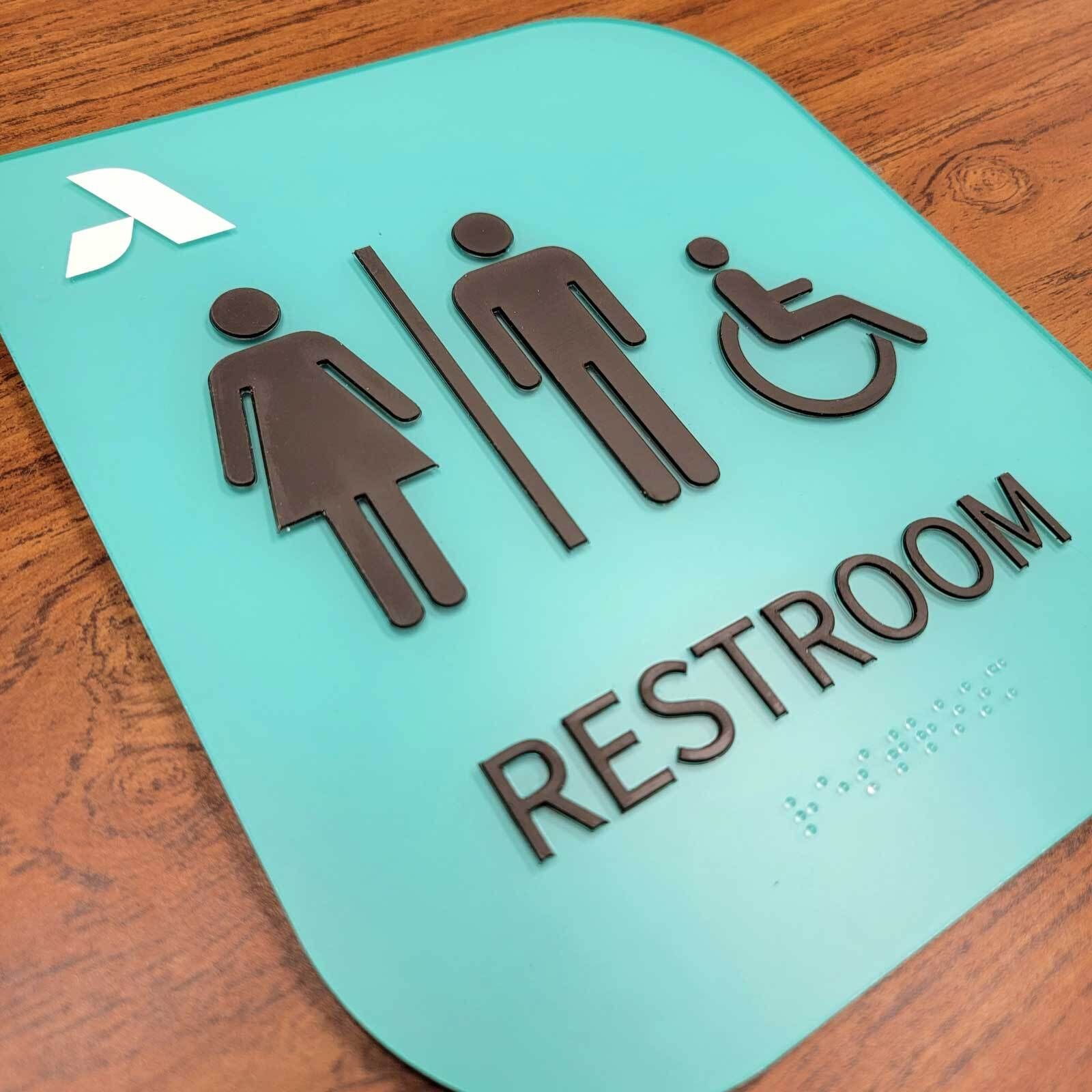 Augusta Technical College ADA Restroom Signs