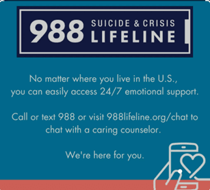 988 Hotline Number Supports People in Crisis