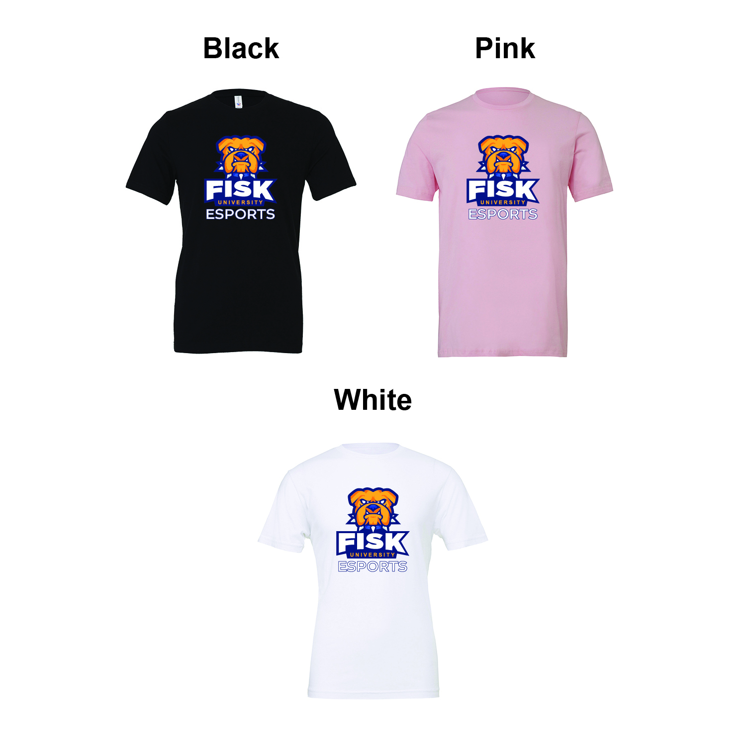 FISK UNIVERSITY  Bella + Canvas Unisex Jersey T-Shirt