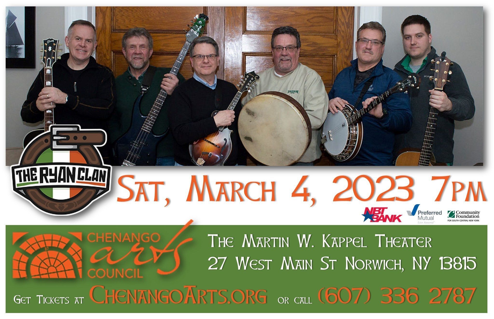 The Ryan Clan Saturday, March 4!