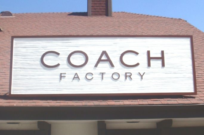 SA28716 -Very  Large Commercial Roof Sign for "Coach Factory"