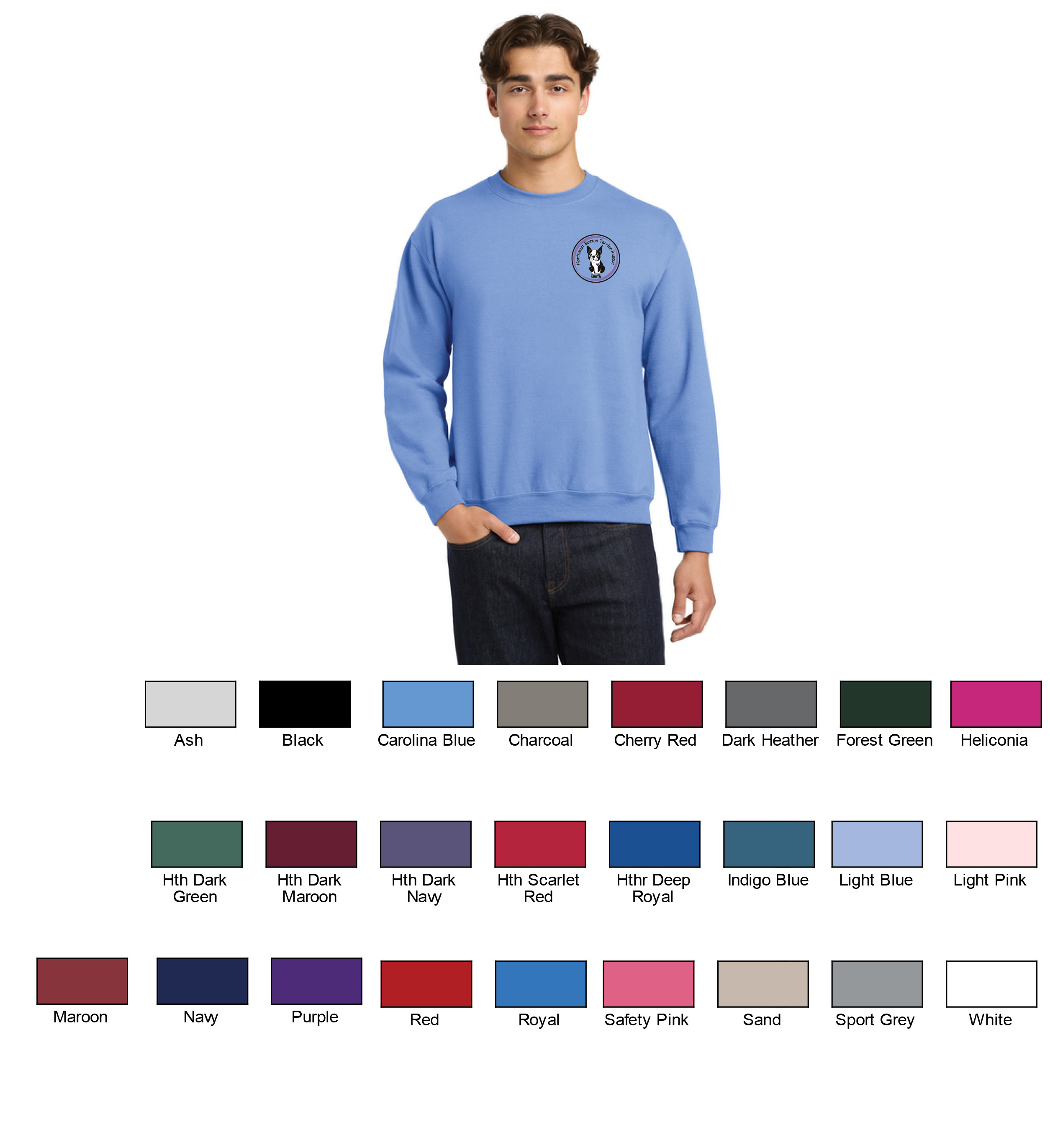 Crewneck Sweatshirt (Left Chest)