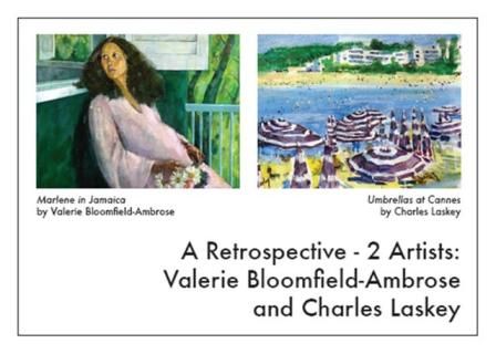 A Retrospective: Valerie Bloomfield-Ambrose and Charles Laskey