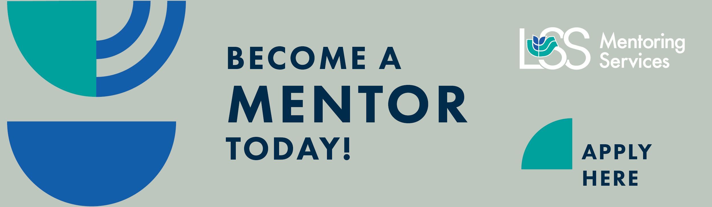Become A Mentor today banner!