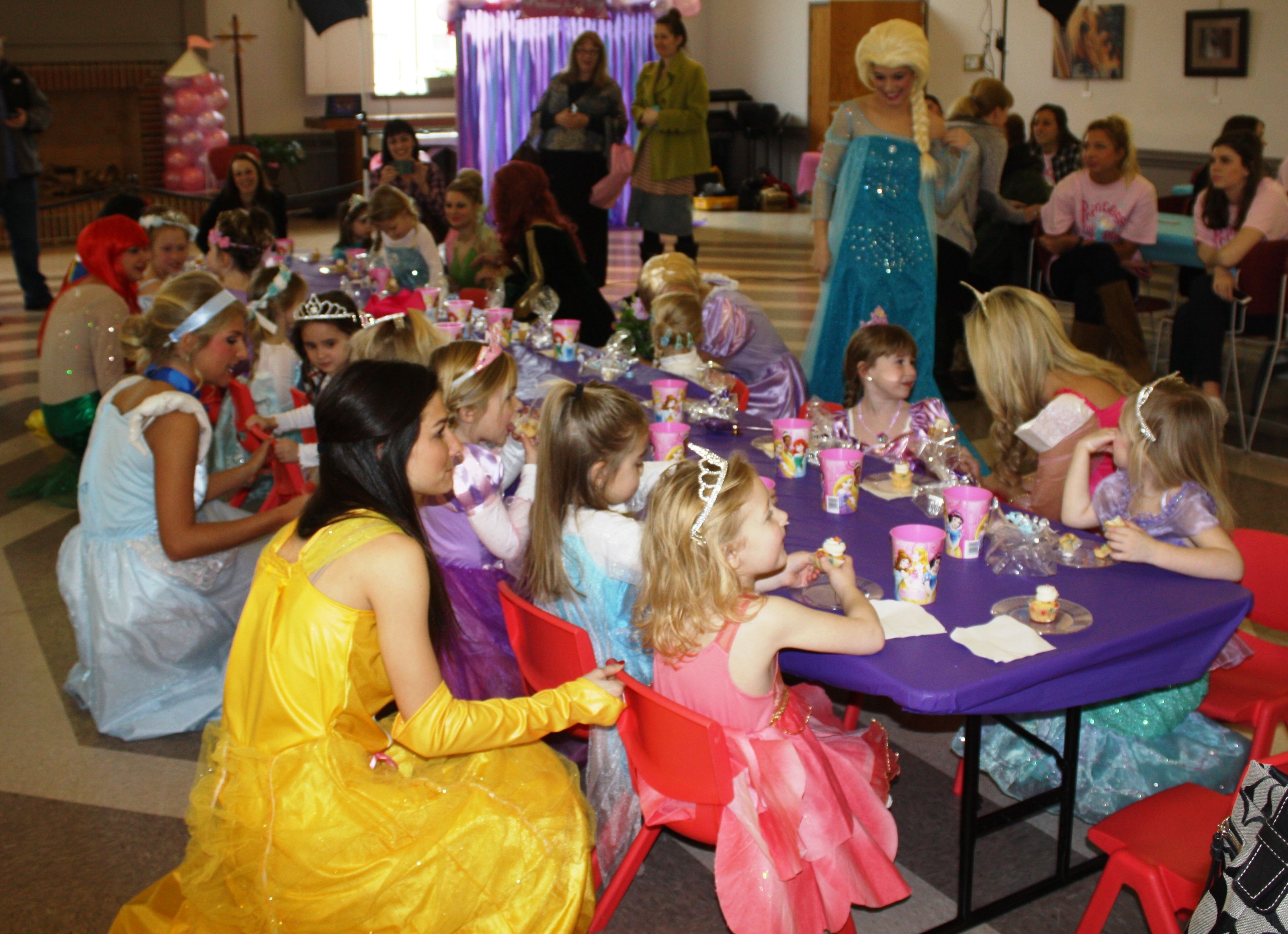 Tea Party at 2015 Princess Event