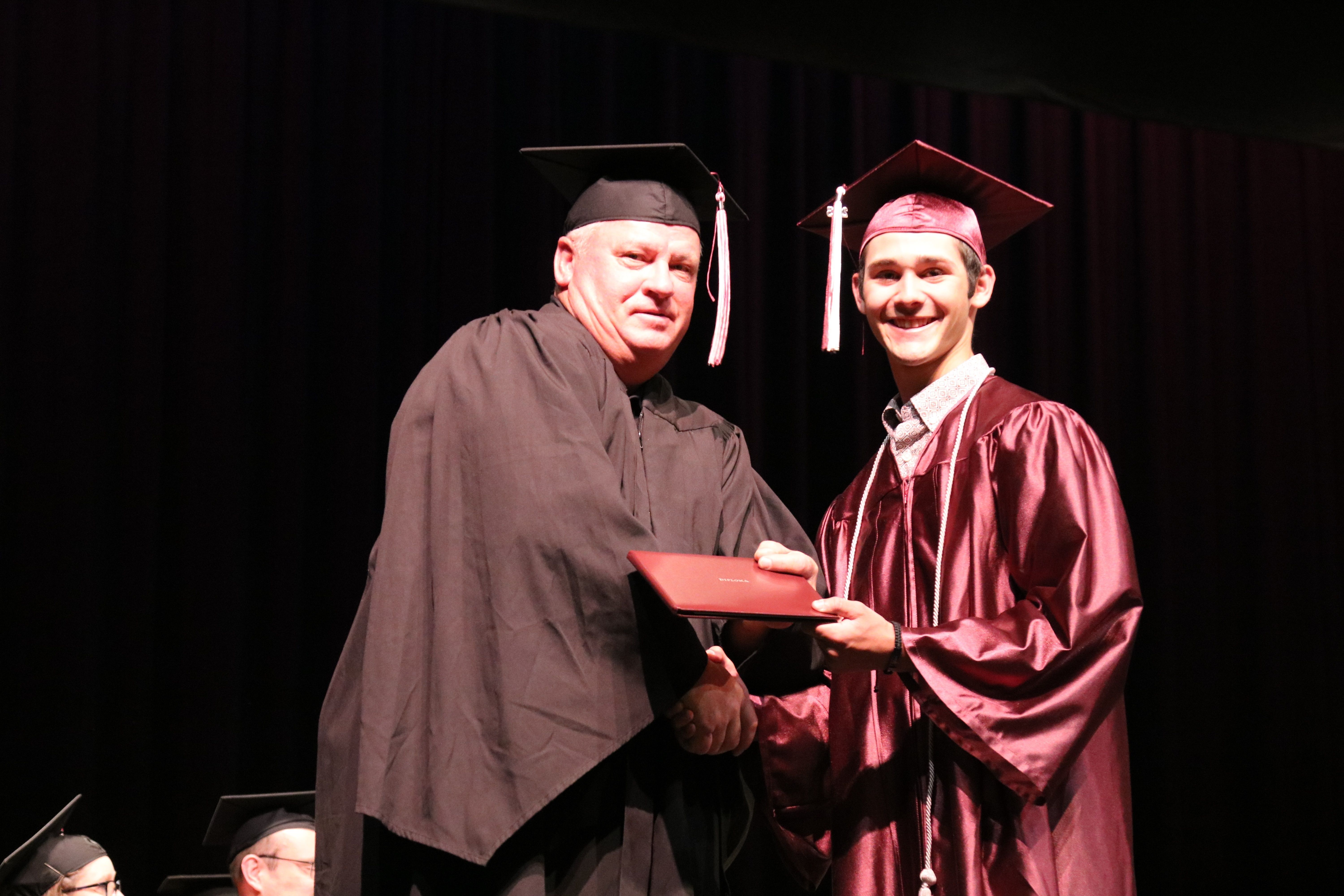 Alumni picture at graduation