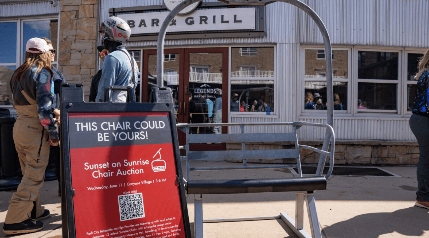 Buy a Piece of Park City History: Sunrise Chairlift Auction Supports Local Child-Care Programs