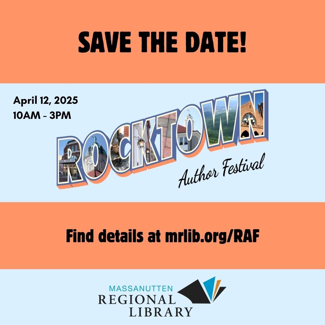 Join us for the Rocktown Author Festival!