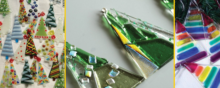 Holiday Class: Fused Glass Ornaments