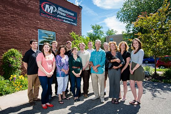 The Minuteman Press Central Minneapolis Staff