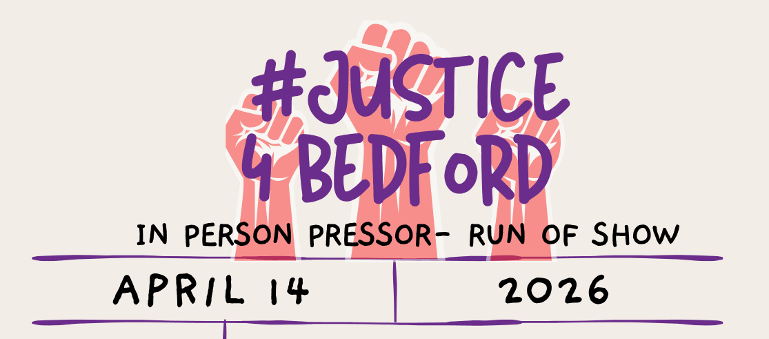 Justice for Bedford Rally + Press Conference