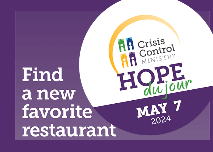 Eat out on May 7 for Hope du Jour