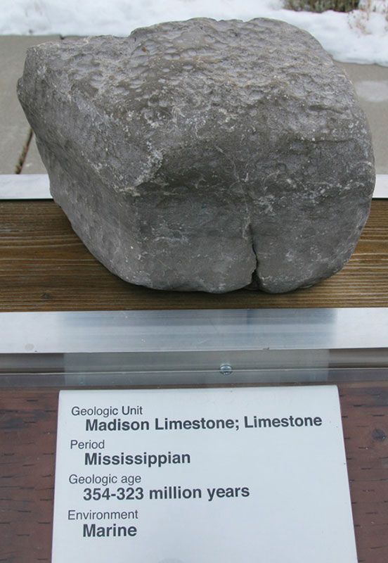 Madison Limestone; Limestone - Mississippian