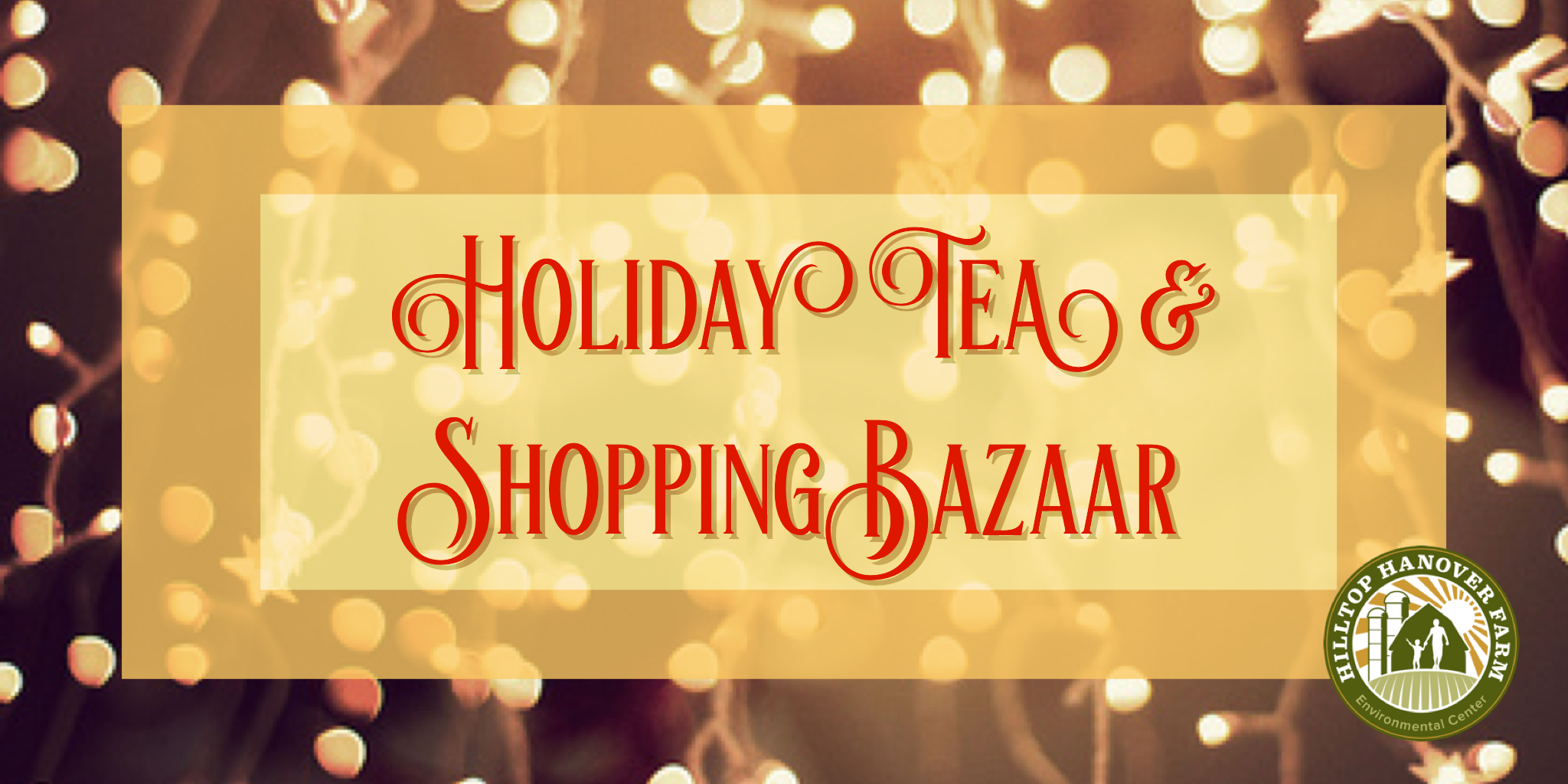 Holiday Tea & Shopping Bazaar