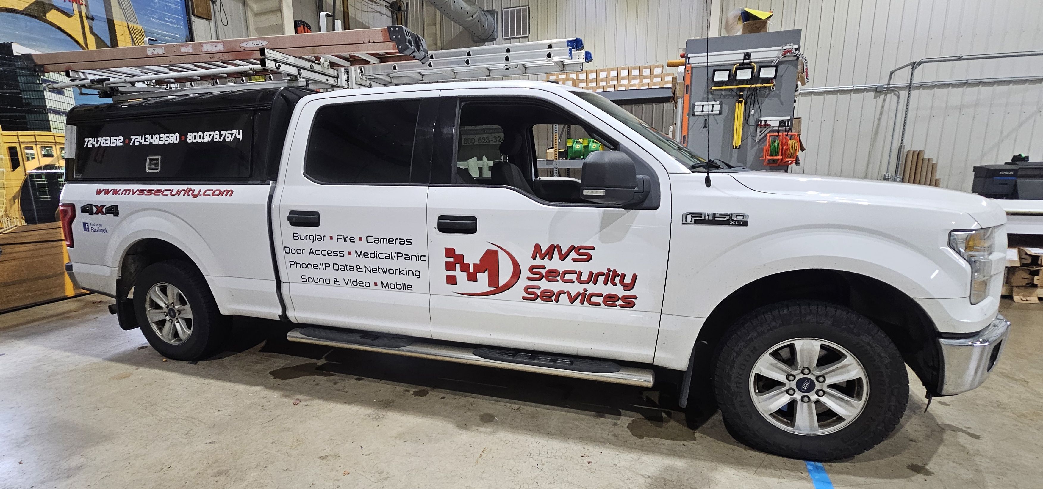 MVS Security truck