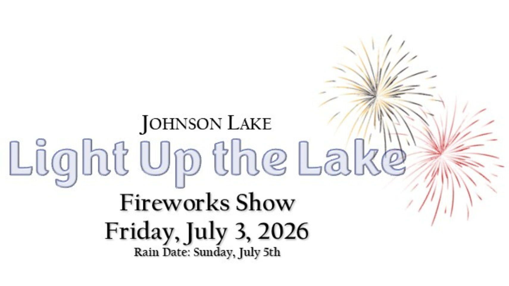Johnson Lake Fireworks