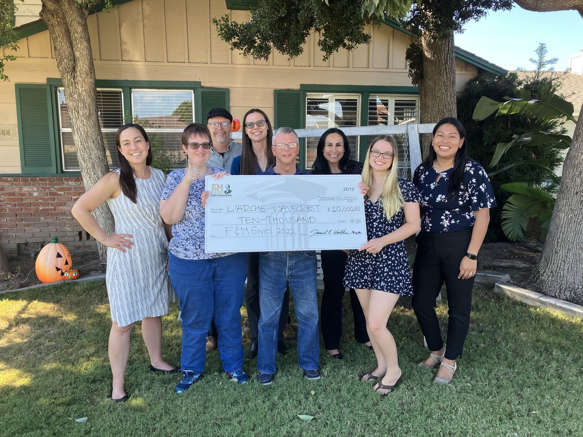 Thank you, F&M Bank Foundation!