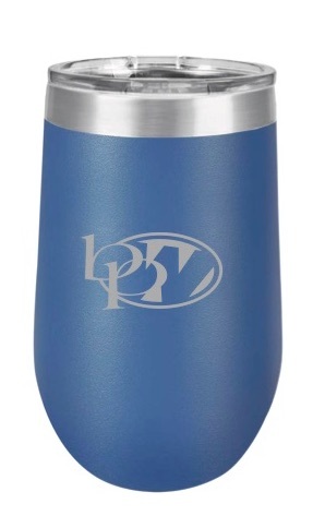 Polar Camel 16 oz. Royal Blue Vacuum Insulated Stemless Tumbler w/Lid