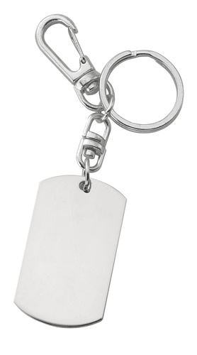 Dog Tag Key Chain