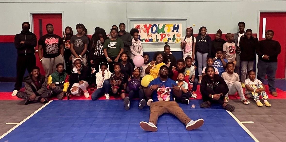 Youth gathered at the Rick & Susan Goings Boys & Girls Club in Hemingway for the first Youth Bruch Party on Saturday.
