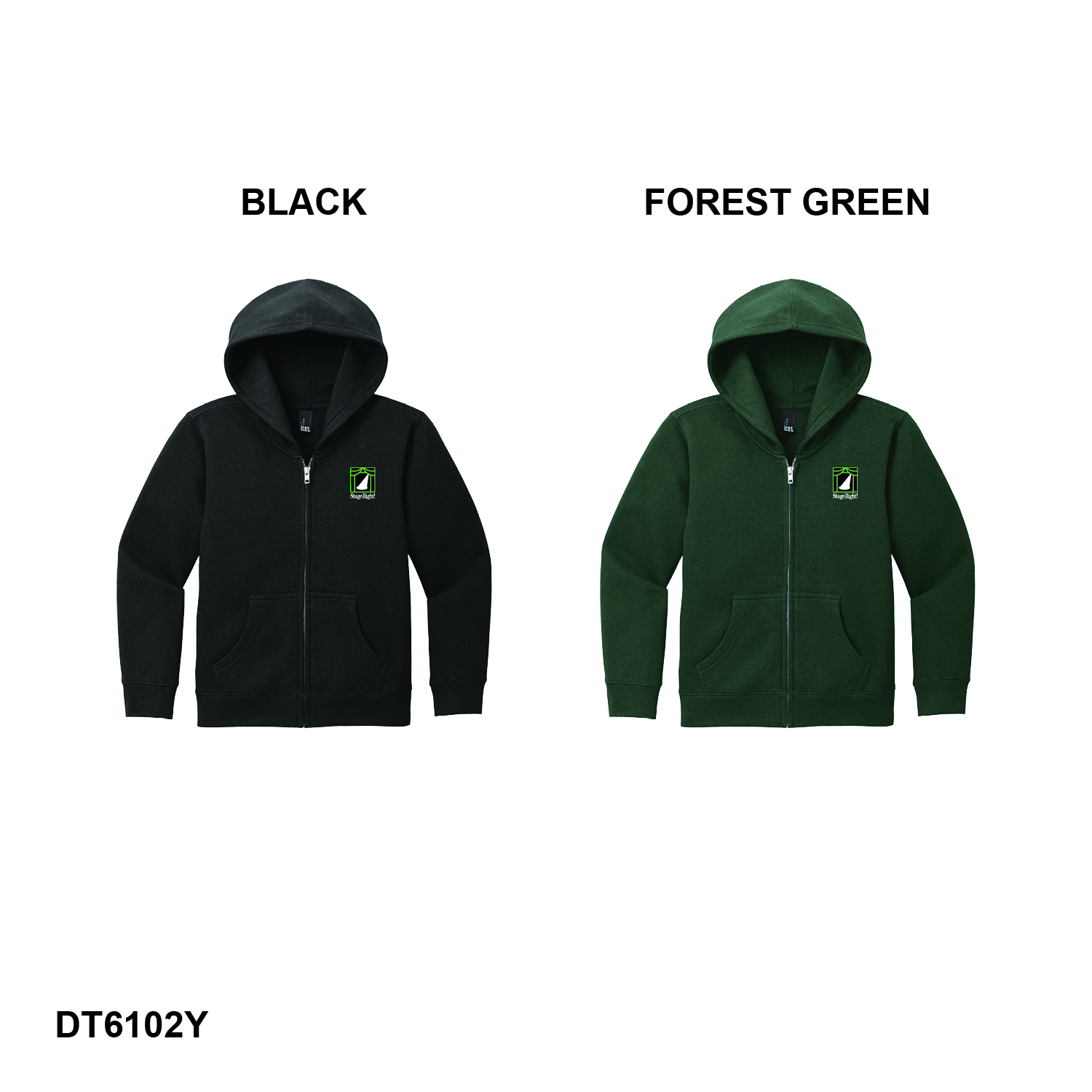 District® Youth V.I.T.™ Fleece Full-Zip Hoodie