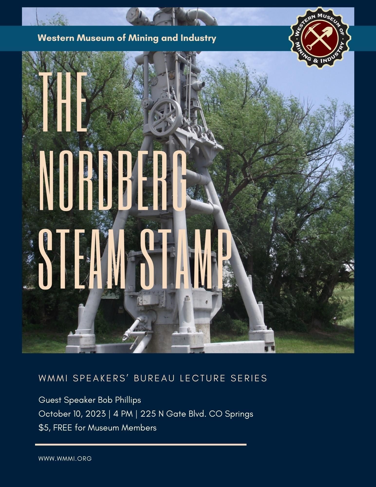 Lecture Series: The Nordberg Steam Stamp Oct. 10
