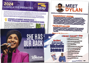 Campaign Brochures & Flyers