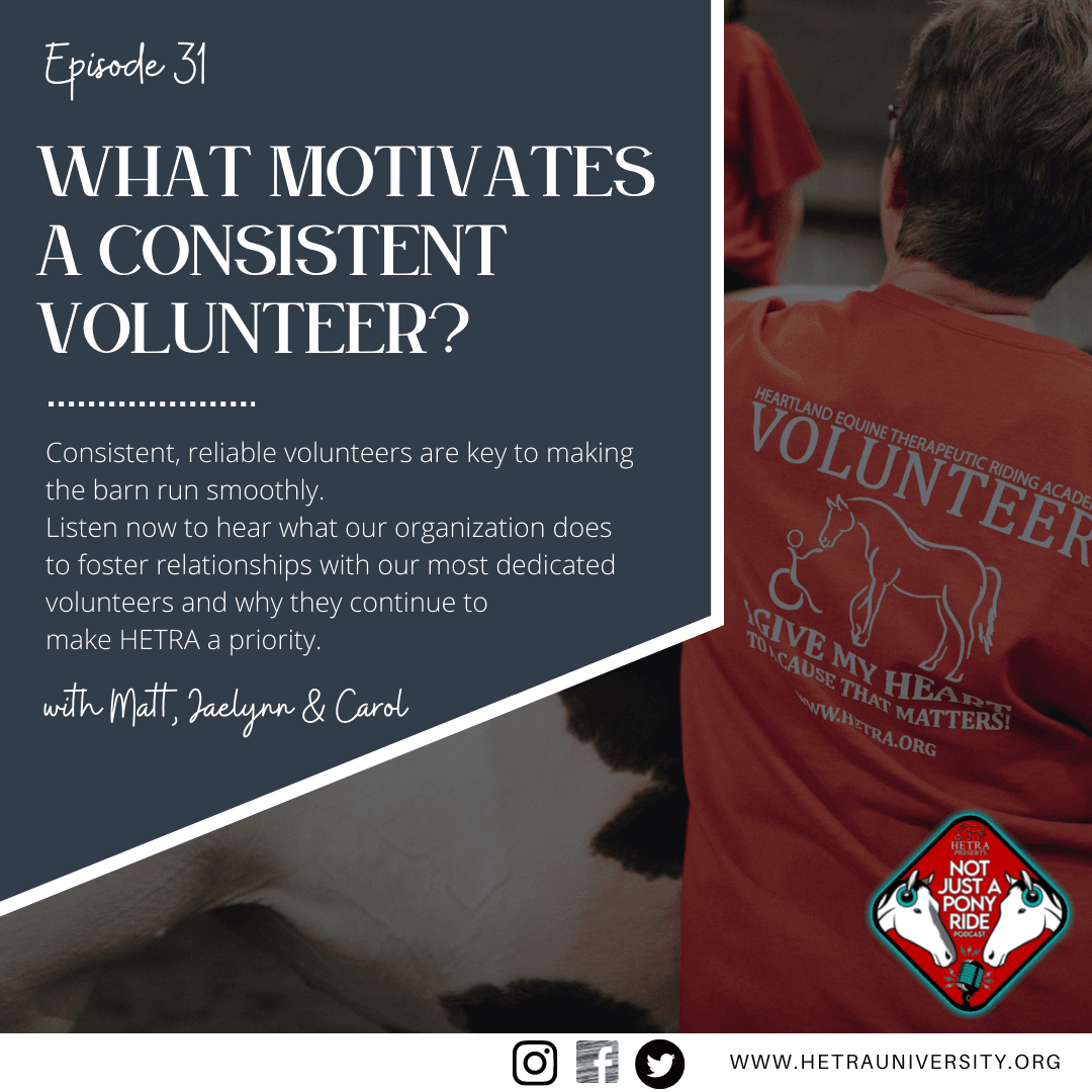 Episode #31 - What Motivates A Consistent Volunteer?: A Volunteer Panel