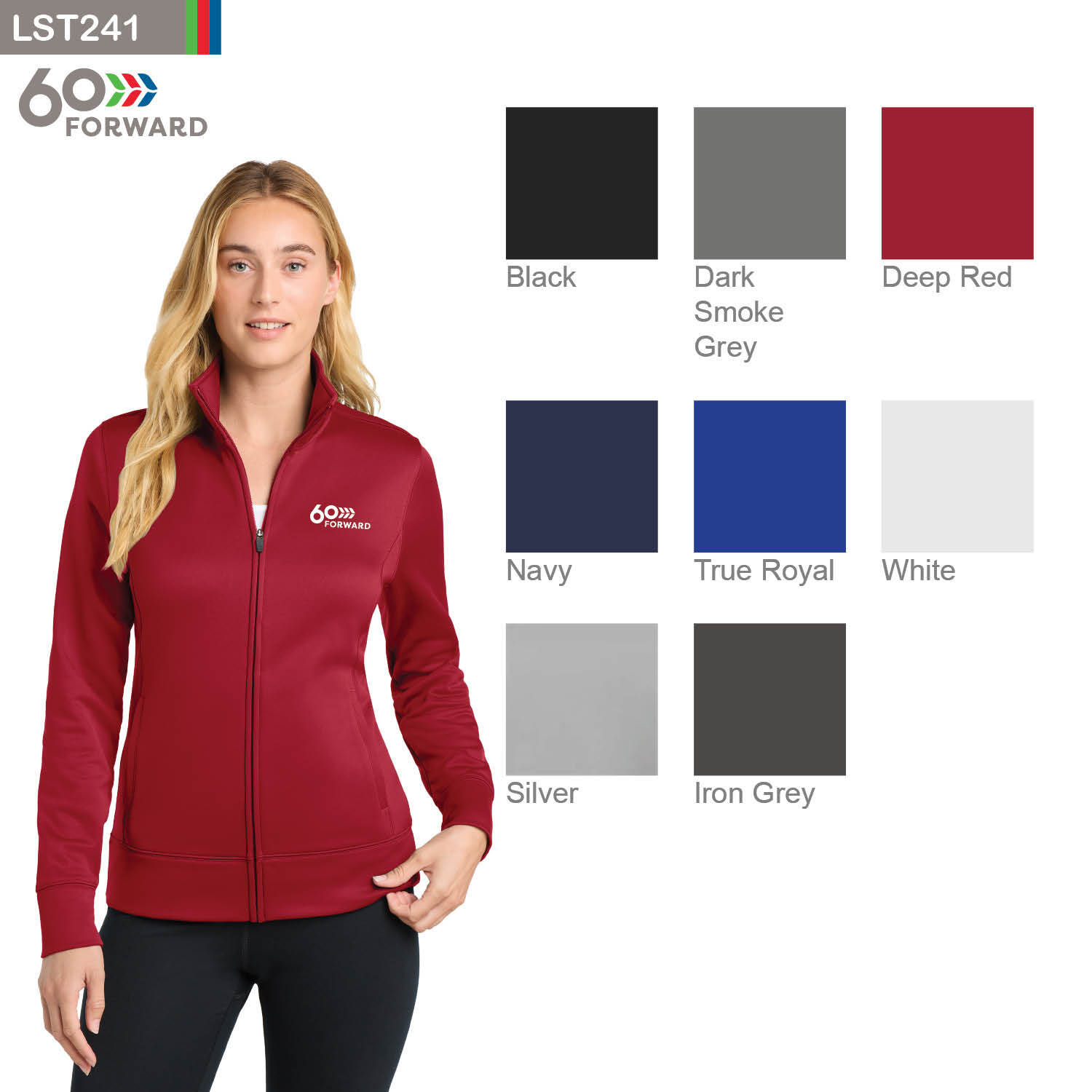 Sport-Tek® Women's Sport-Wick® Fleece Full-Zip Jacket