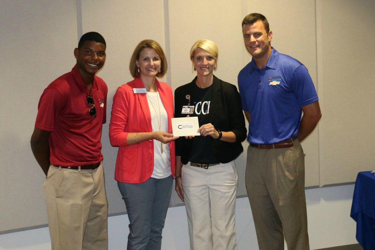 Caldwell Country Chevrolet Sponsors 1st-Year Teacher Program