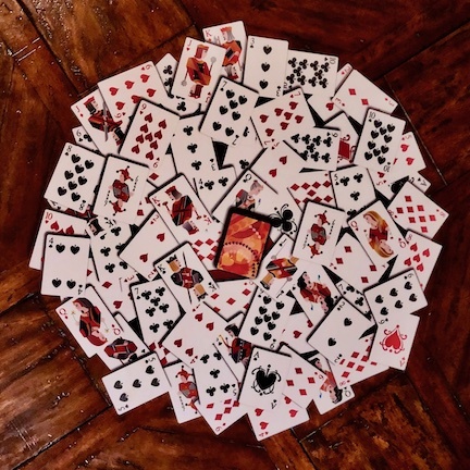 Rummy Card Table Mat