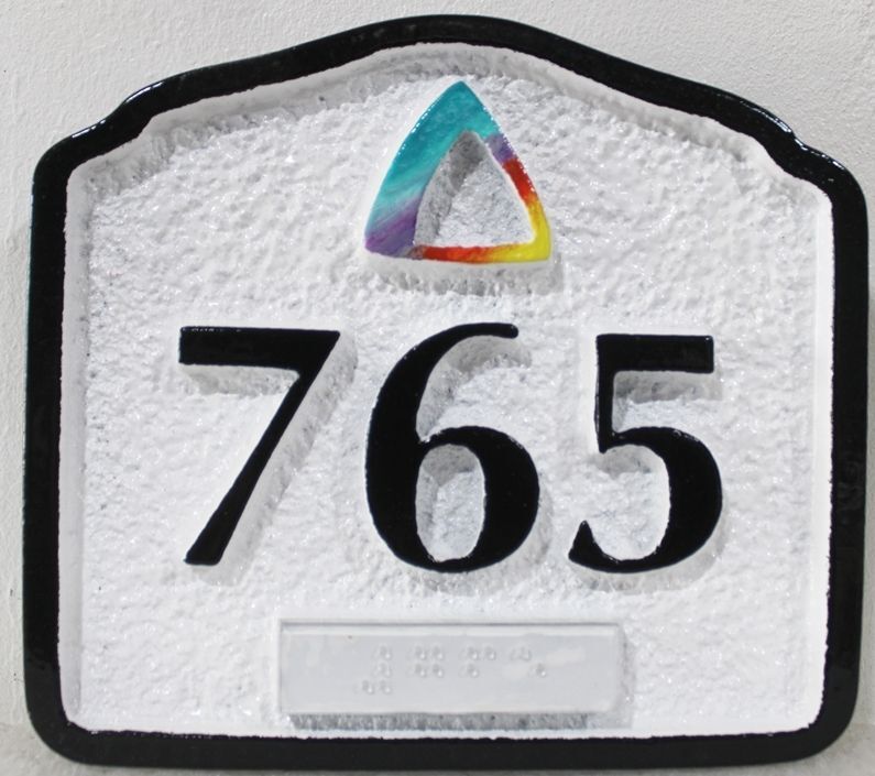 KA20904A - Carved Housing Number Sign