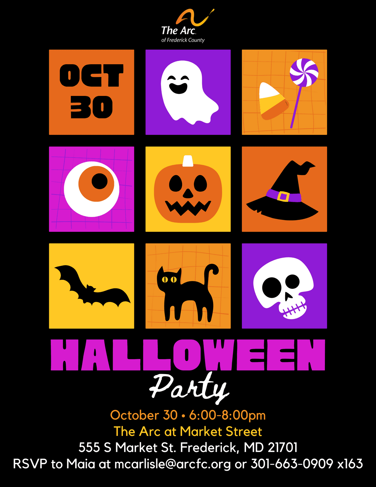 Halloween Party Events Get Involved The Arc of Frederick County