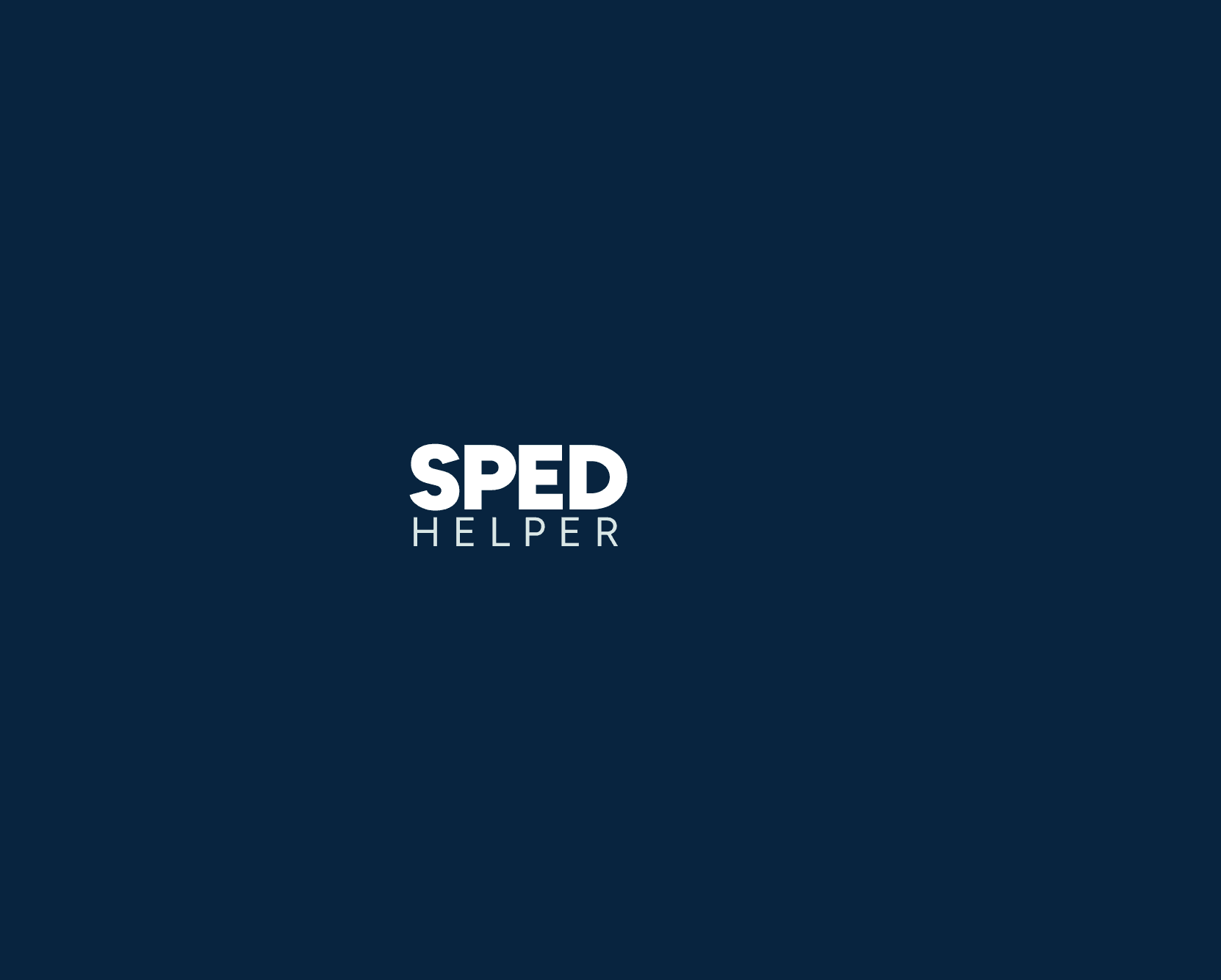 SPED Helper Logo