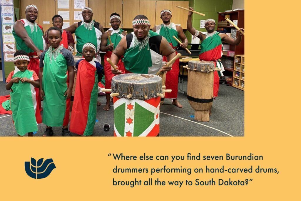 ‘When people hear the drums, they come together’