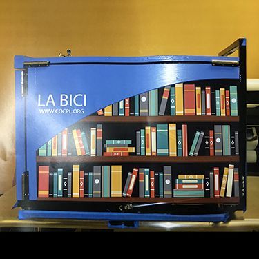 Custom LA Library Cart
