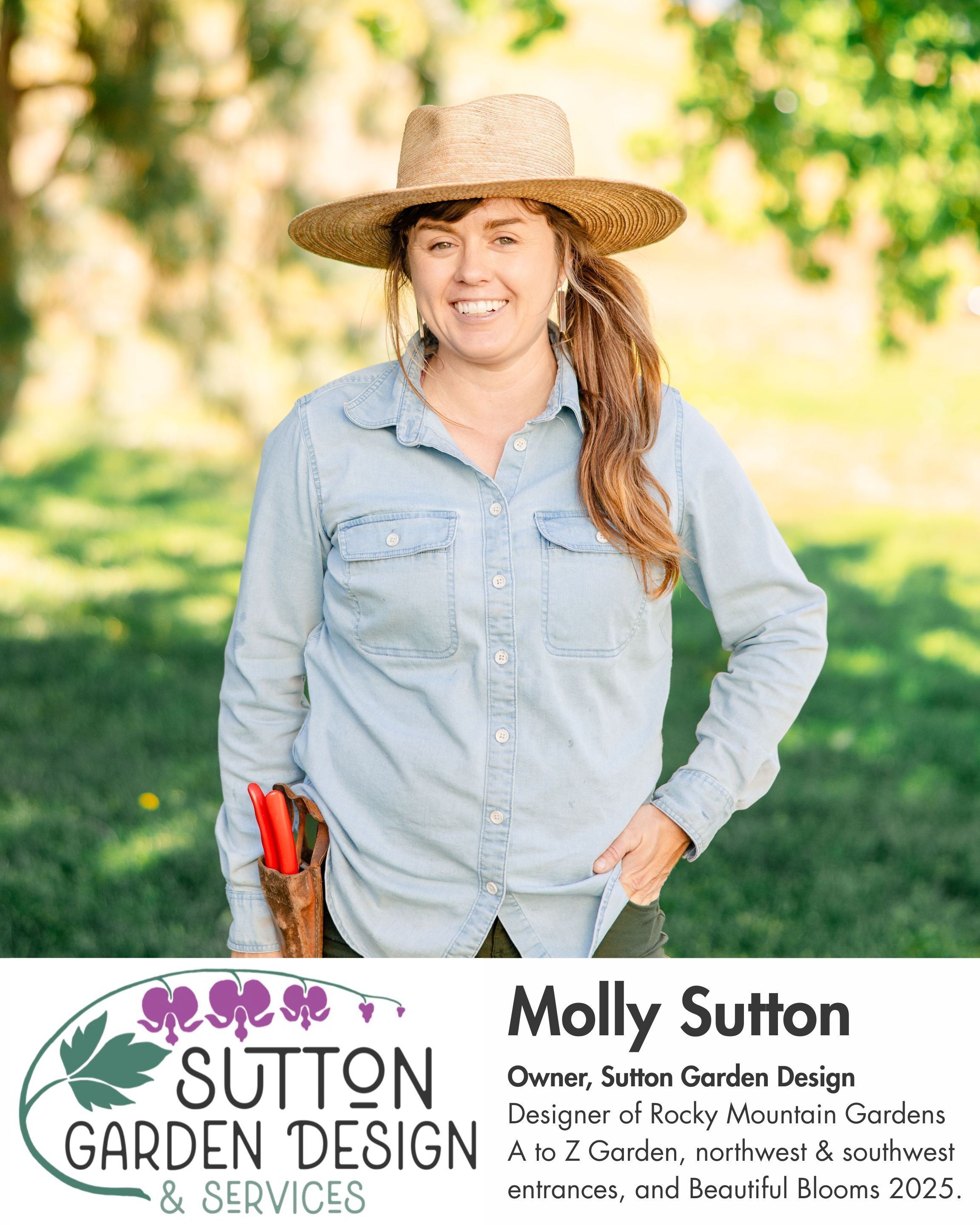 Molly Sutton, owner Sutton Garden Design