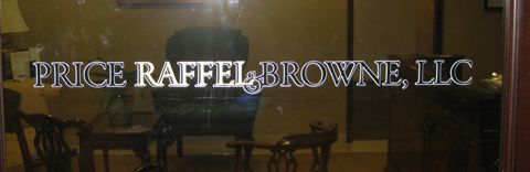 Price Raffel & Browne window