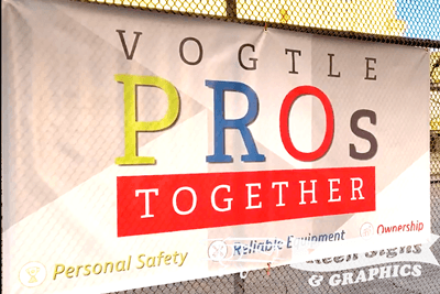 Vogtle Pros Vinyl Banner