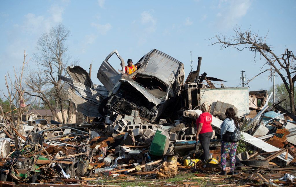 Catholic Charities Diocese of Toledo Collects Mississippi Disaster Donations