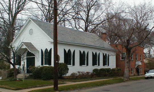 A picture of the Richmond Friends Meeting House