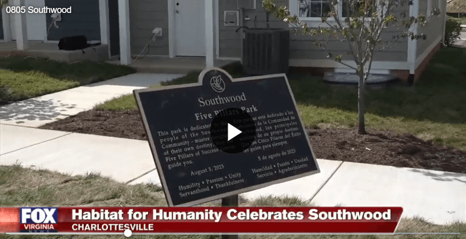 Habitat for Humanity celebrates progress at Southwood development