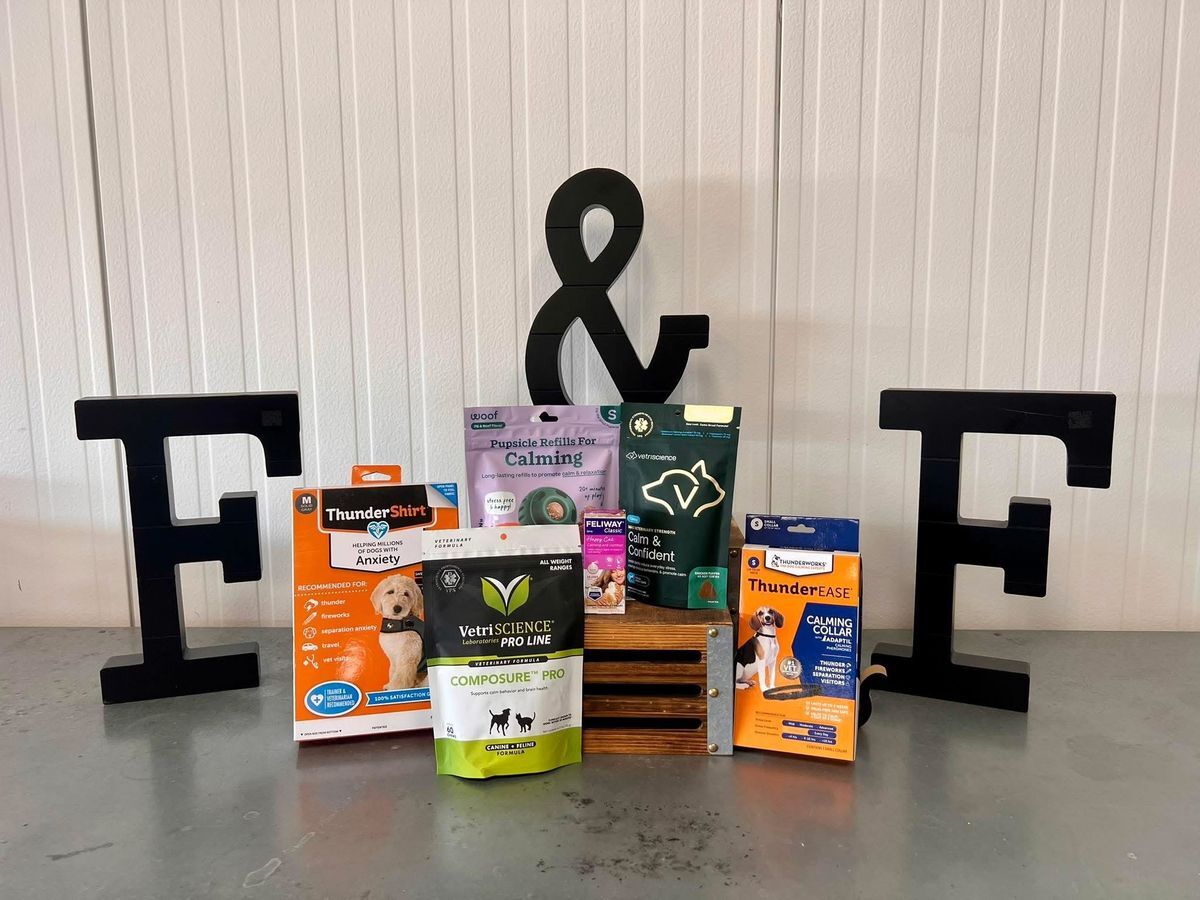 Anxiety Relief Support | Thundershirts | Composure Chews | Pheromones | Adaptil | Feliway