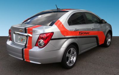 Chevy Sonic Cut Graphics
