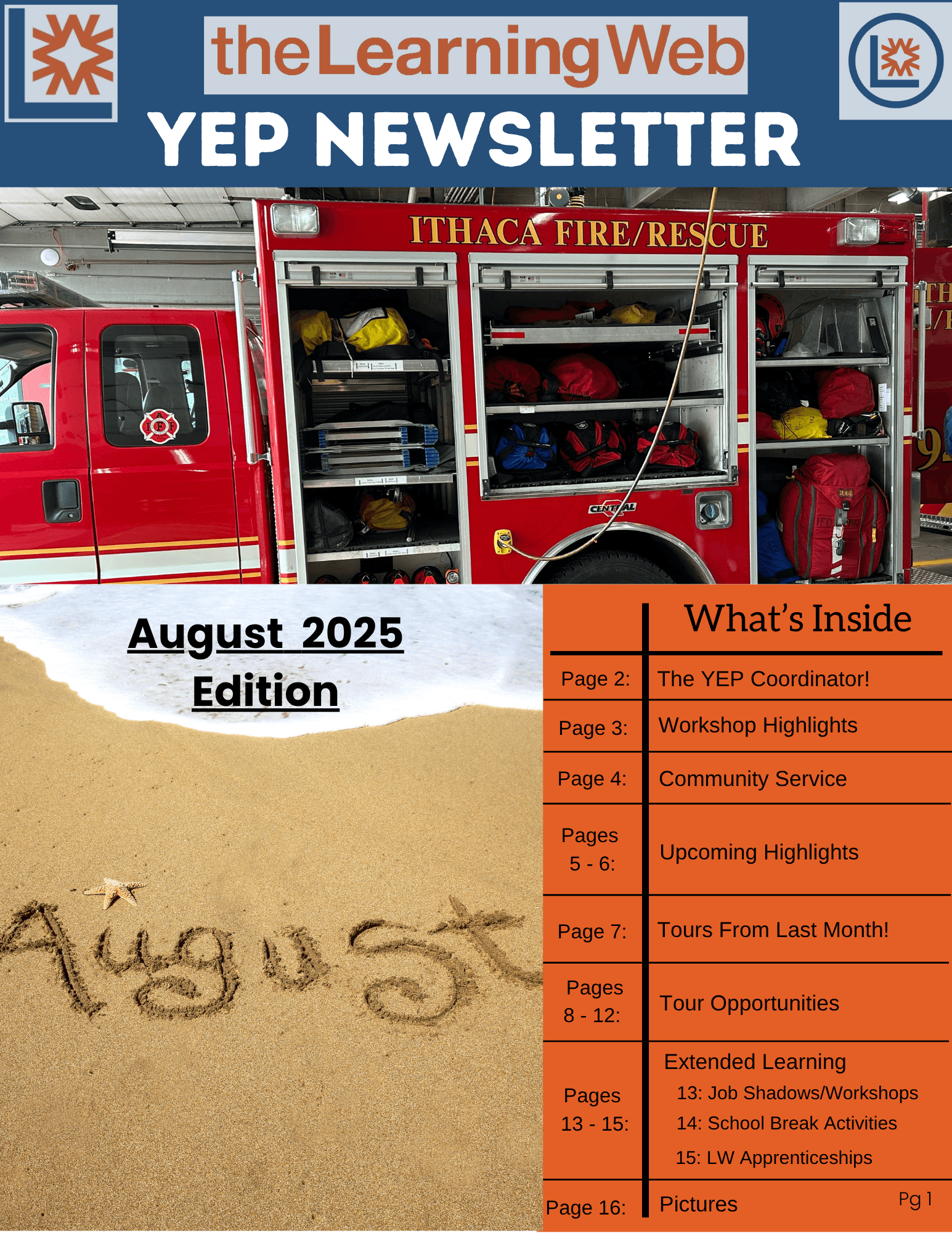 August YEP Newsletter
