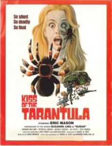 Kiss of the Tarantula poster and distribution information sheet