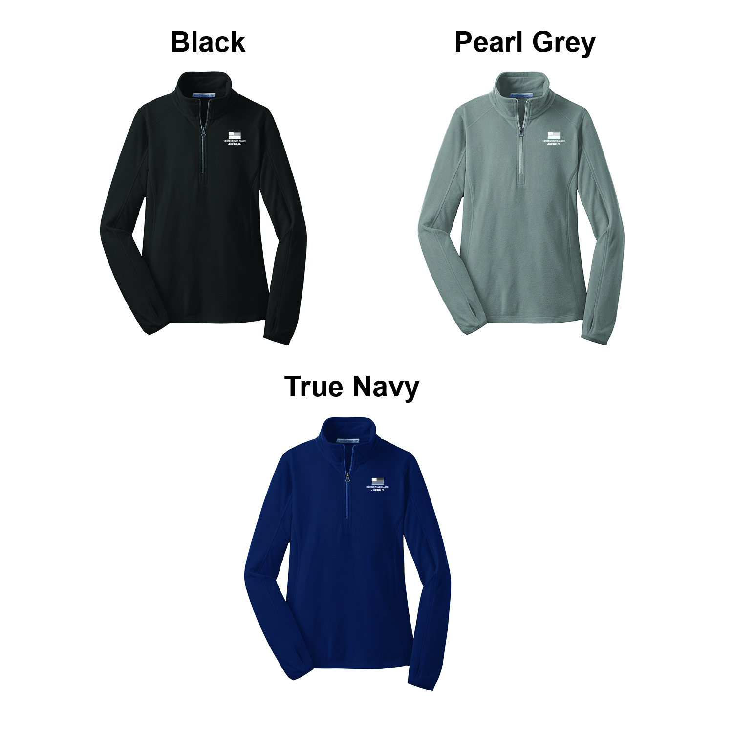 Port Authority® Ladies Microfleece 1/2-Zip Pullover