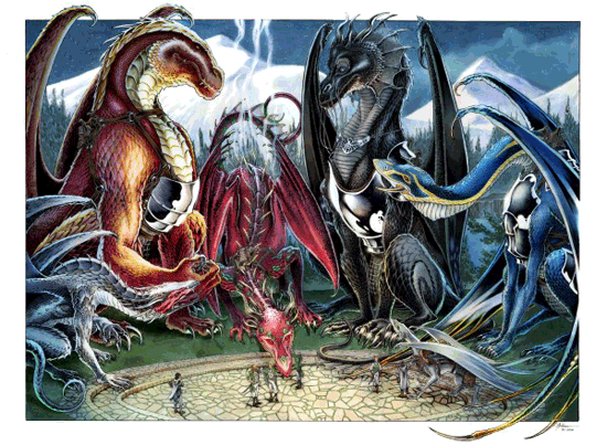 Emeraire Dragon by Daniel Govar