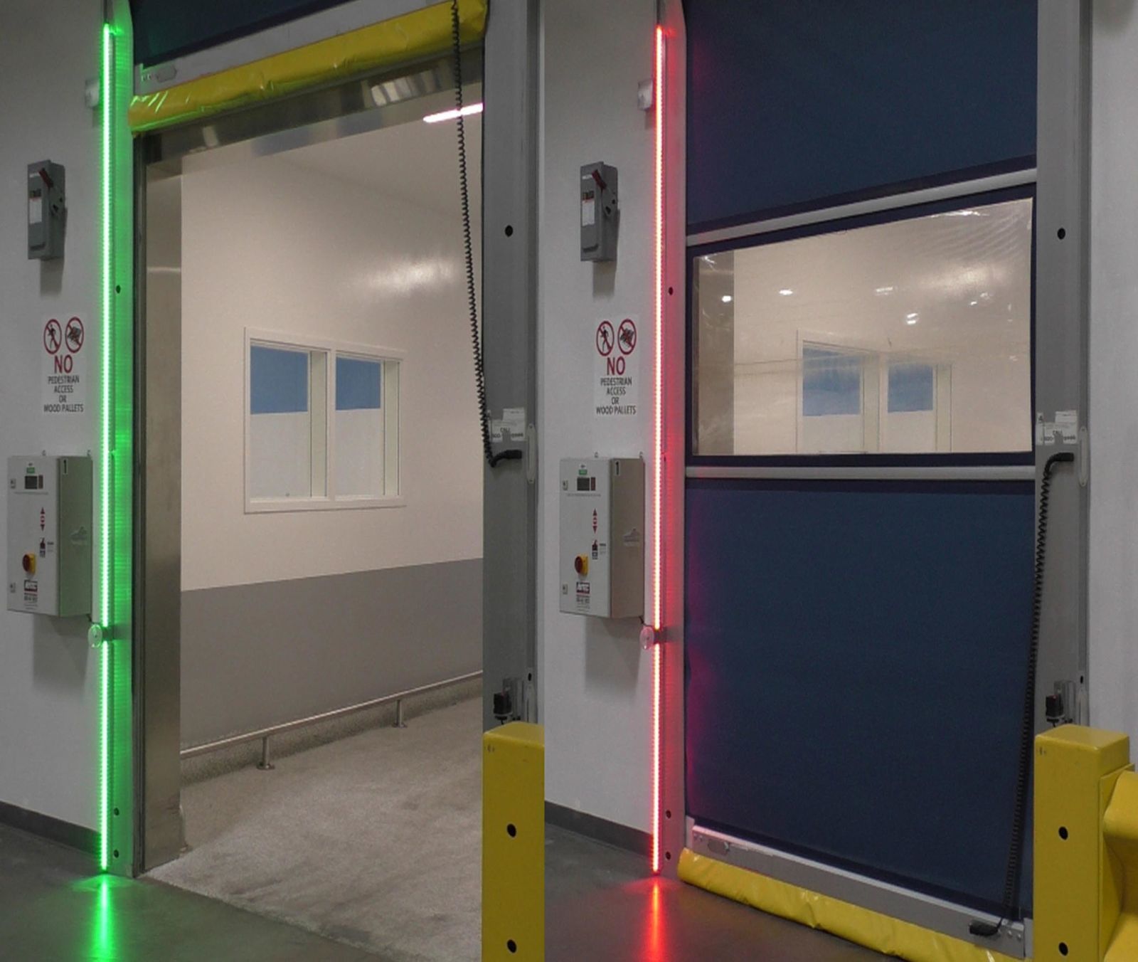 LED Door Safety Light System
